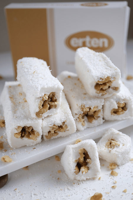 Erten sekerleme Sultan Style Walnut Turkish Delight 1 kg - MALLTURK