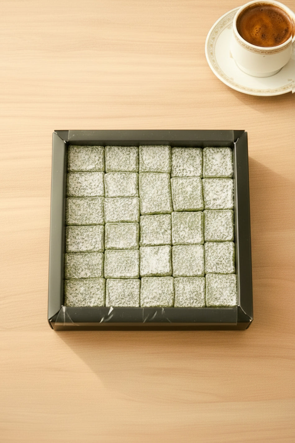 Antep Pazari Mint Flavored Turkish Delight 400g - MALLTURK