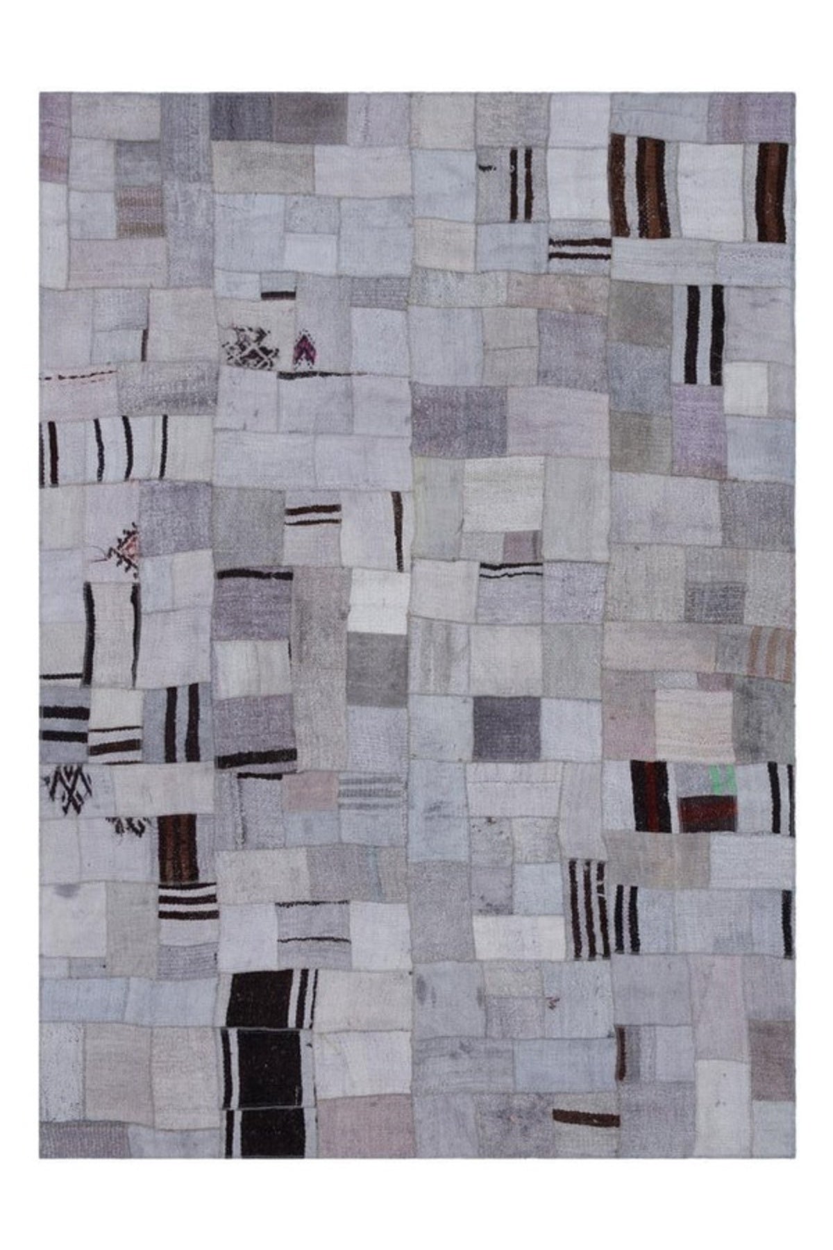 Apex Rug Kilim Patchwork Natural Hand-Woven 33001 170 x 240 cm
