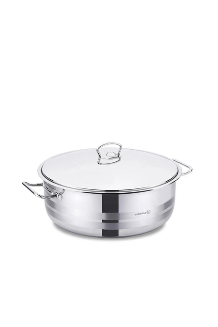 KORKMAZ Mega Ekstra Shallow Pot