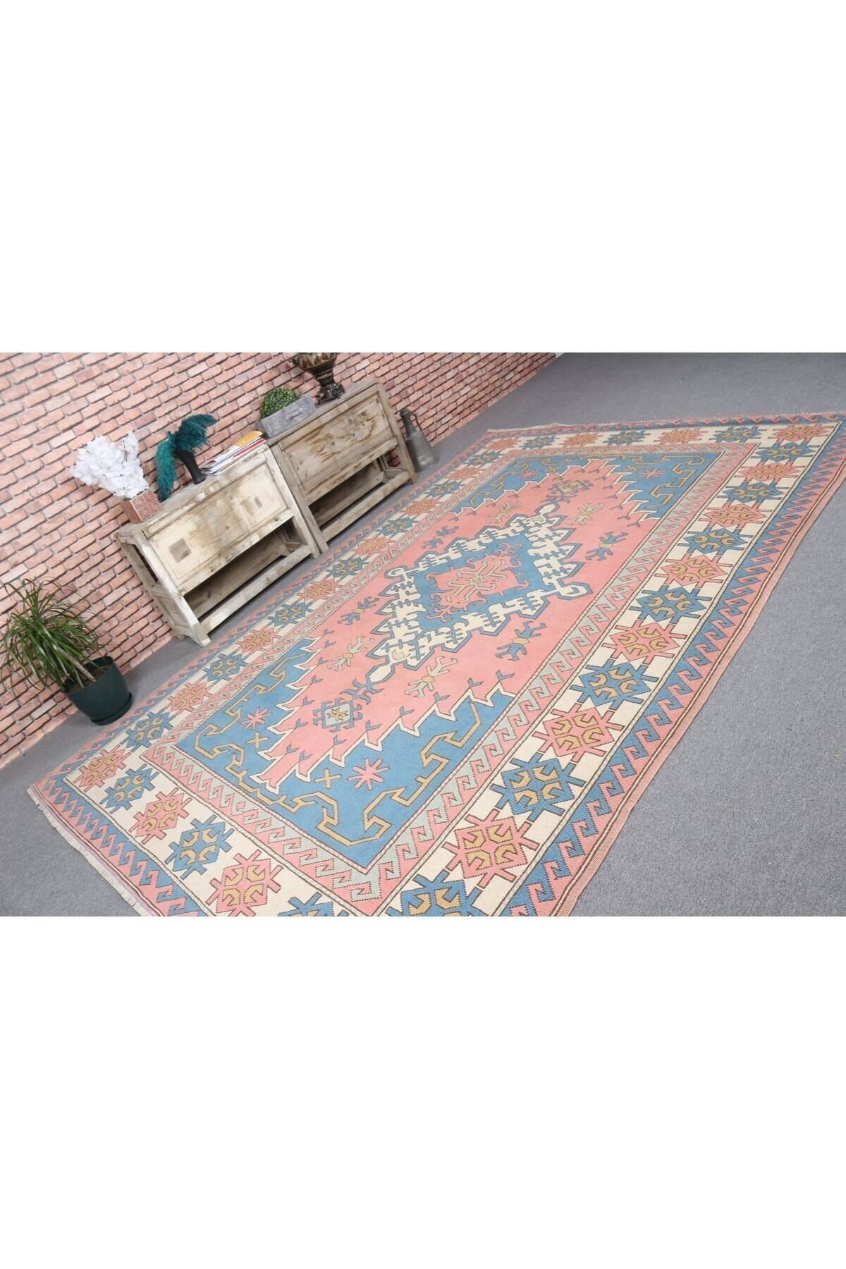 Kayra Export Hand-Woven Rug, Serin Rug Turkish Rug, 218x318 Cm