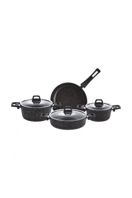 Karaca Morena Bio Granite 7 Piece Cookware Set - MALLTURK