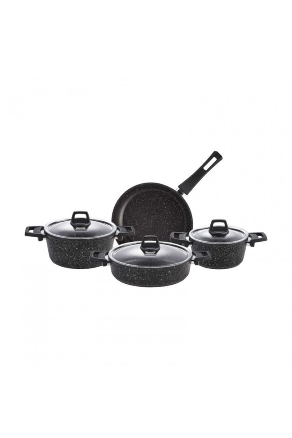Karaca Morena Bio Granite 7 Piece Cookware Set - MALLTURK