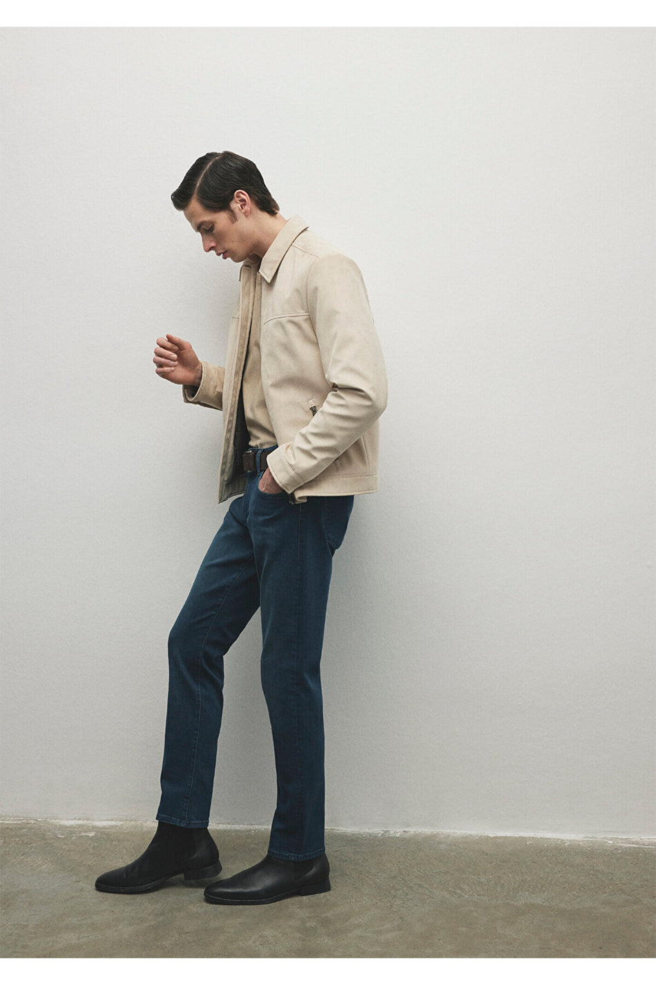 Mavi Marcus Lux Black Shaded Vintage Jeans 0035182405 - MALLTURK