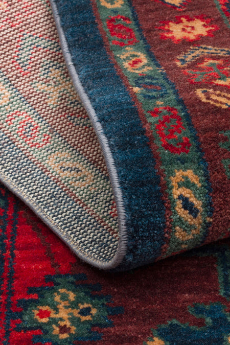 Cool Rug Mardin Red Ethnic Pattern Zamansiz Vintage Wool Hand-Woven 4 Mevsim Ev Salon Living Room Rug