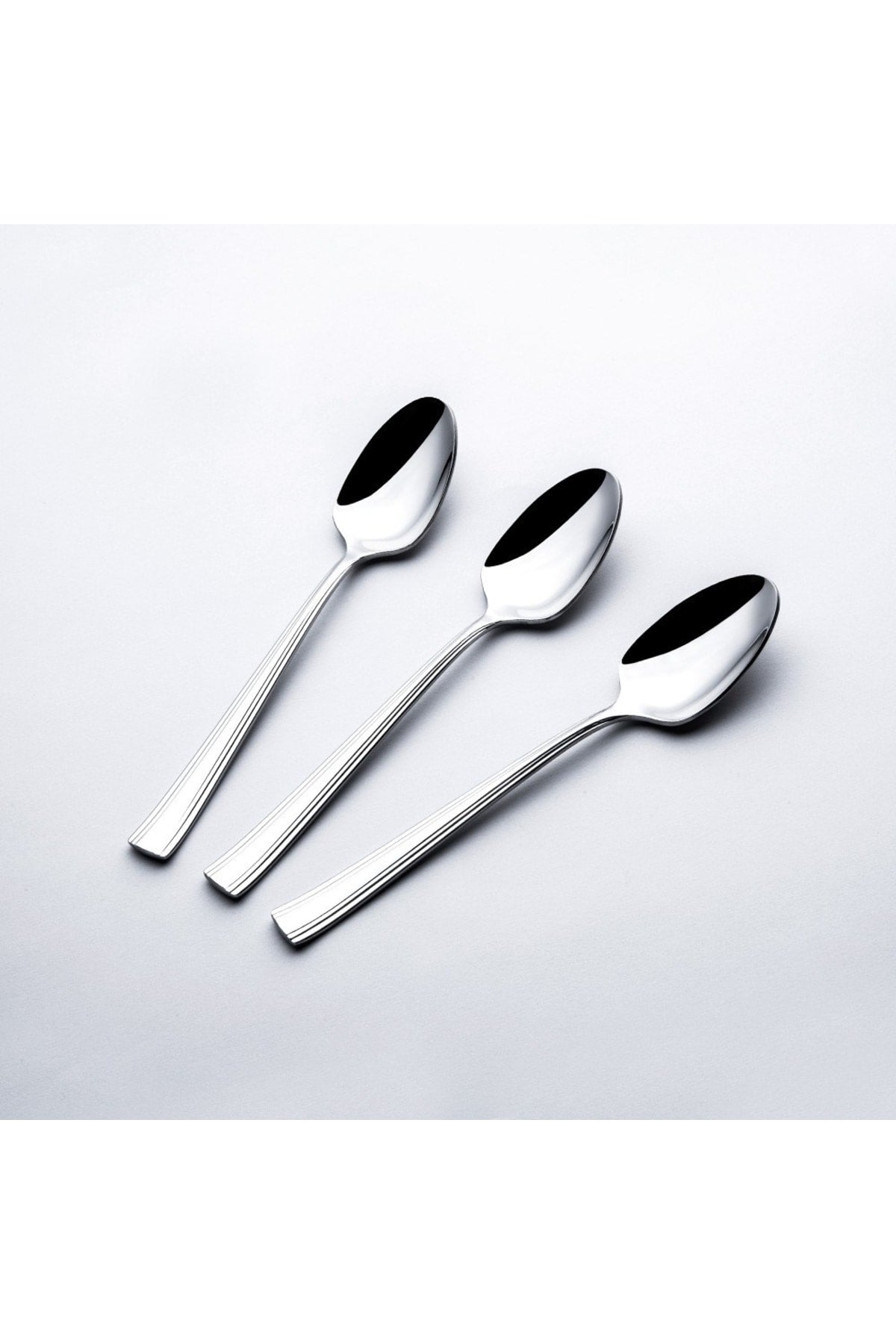 Nehir katre Plain 6li Dessert Spoon - MALLTURK