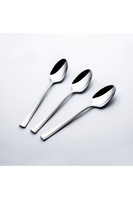 Nehir katre Plain 6li Dessert Spoon - MALLTURK