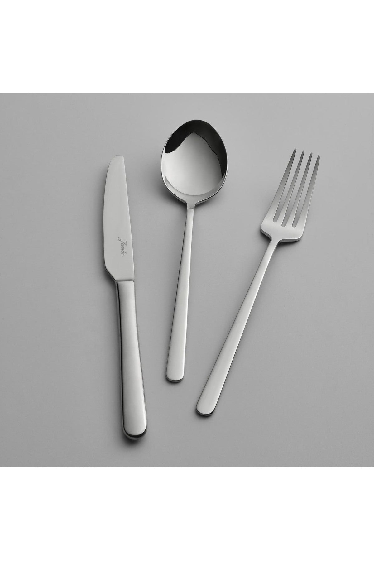 Jumbo 2402 60 Piece 12 Place Setting Flatware Set - MALLTURK