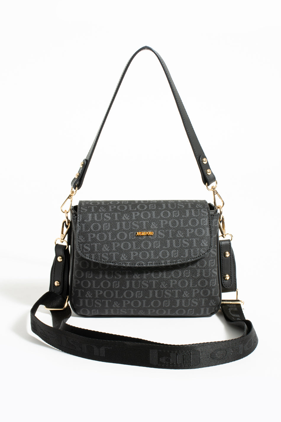 Just Polo Women's Shoulder Bag New Season Lacoste Fabric 2197