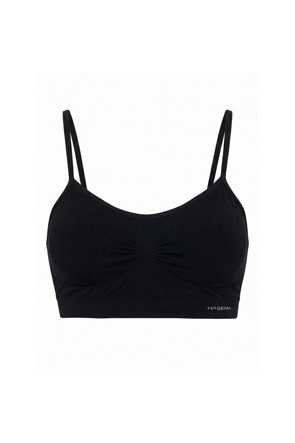 Hasema Strappy Black Swimsuit with Swim Bustier Inner Sleeve 6070 - MALLTURK