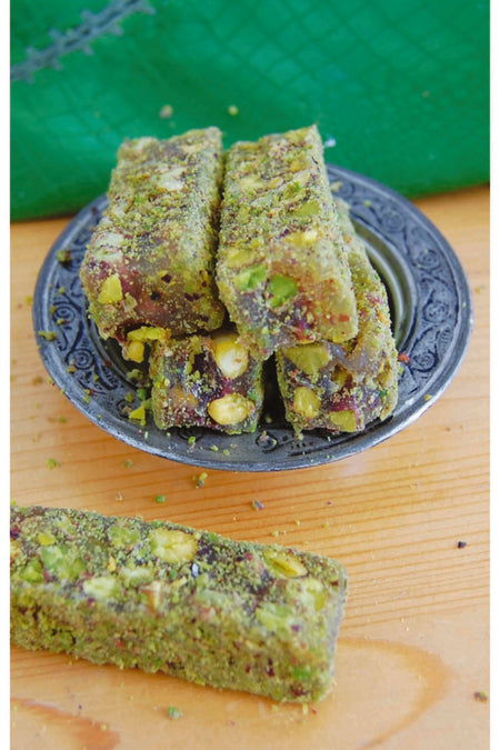 Necim Oksuz Lokum- Cezerye Pistachio oskar Turkish Delight 500gr - MALLTURK