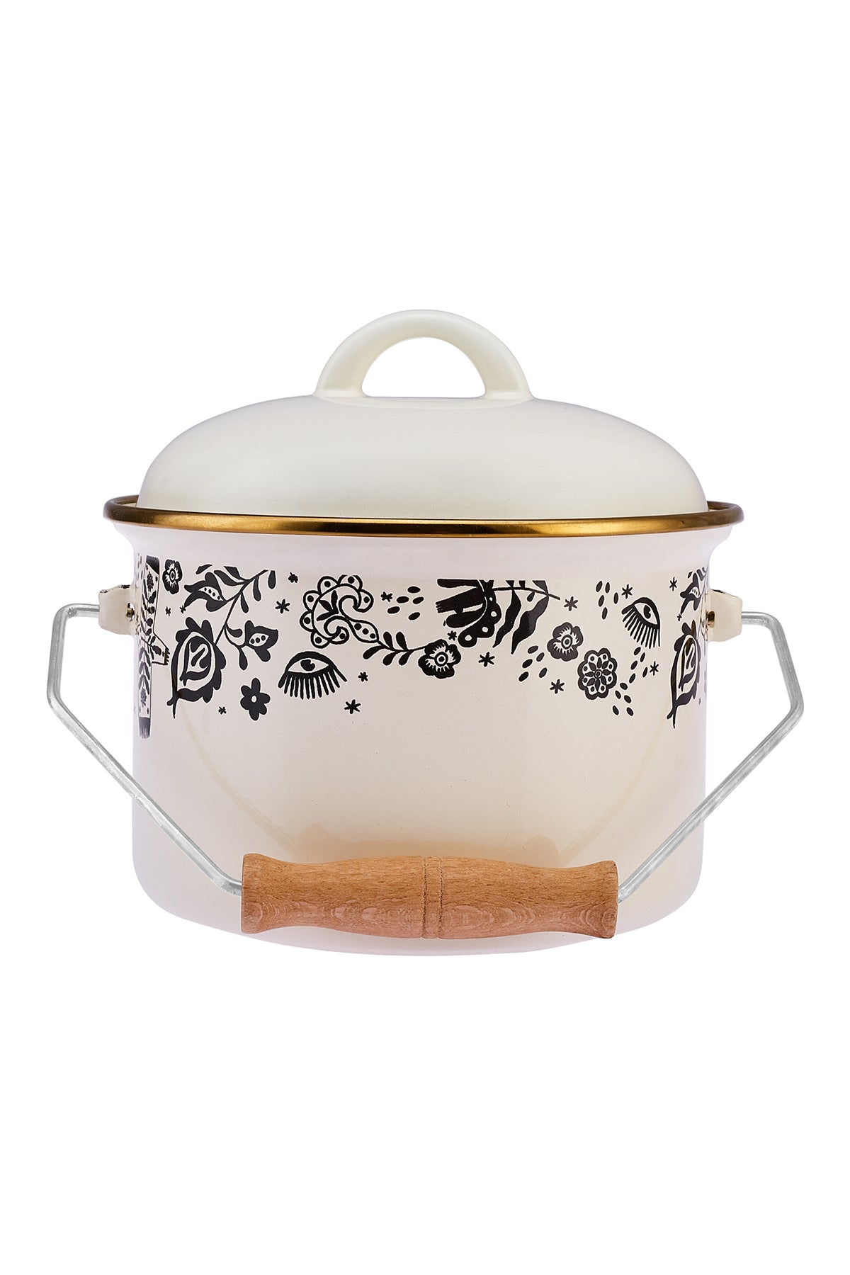 Emsan Artisan Enamel Yogurt Tenceresi