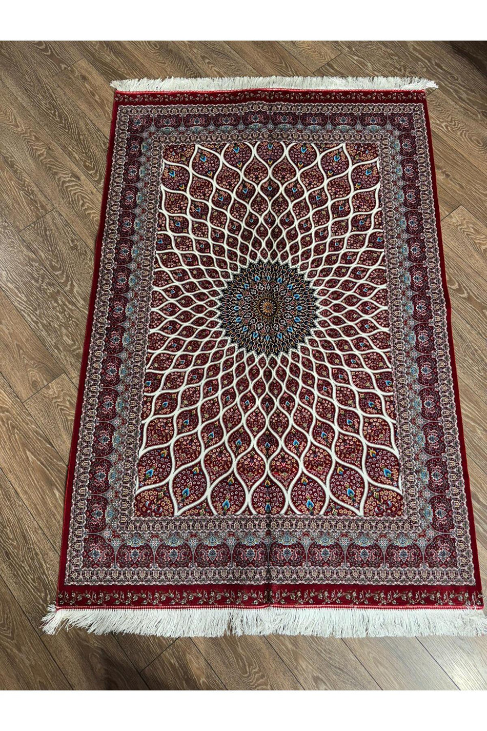 Rustikev Iranian Silk Rug