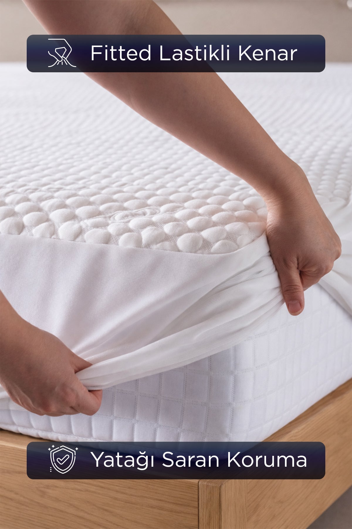 Dream Time Collagen Luxury Waterproof Mattress Protector - MALLTURK