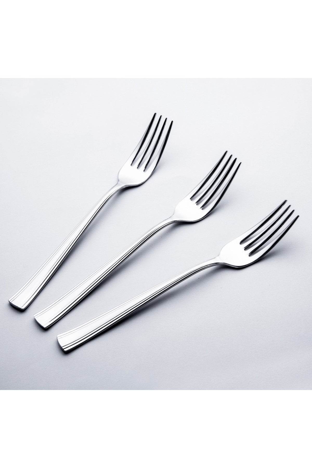 Nehir katre Plain 6li Dinner Fork - MALLTURK