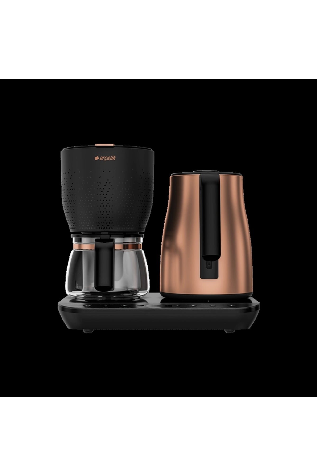 Arcelik Gurme CFM 9147 B Automatic Tea and Filter Coffee Machine - MALLTURK