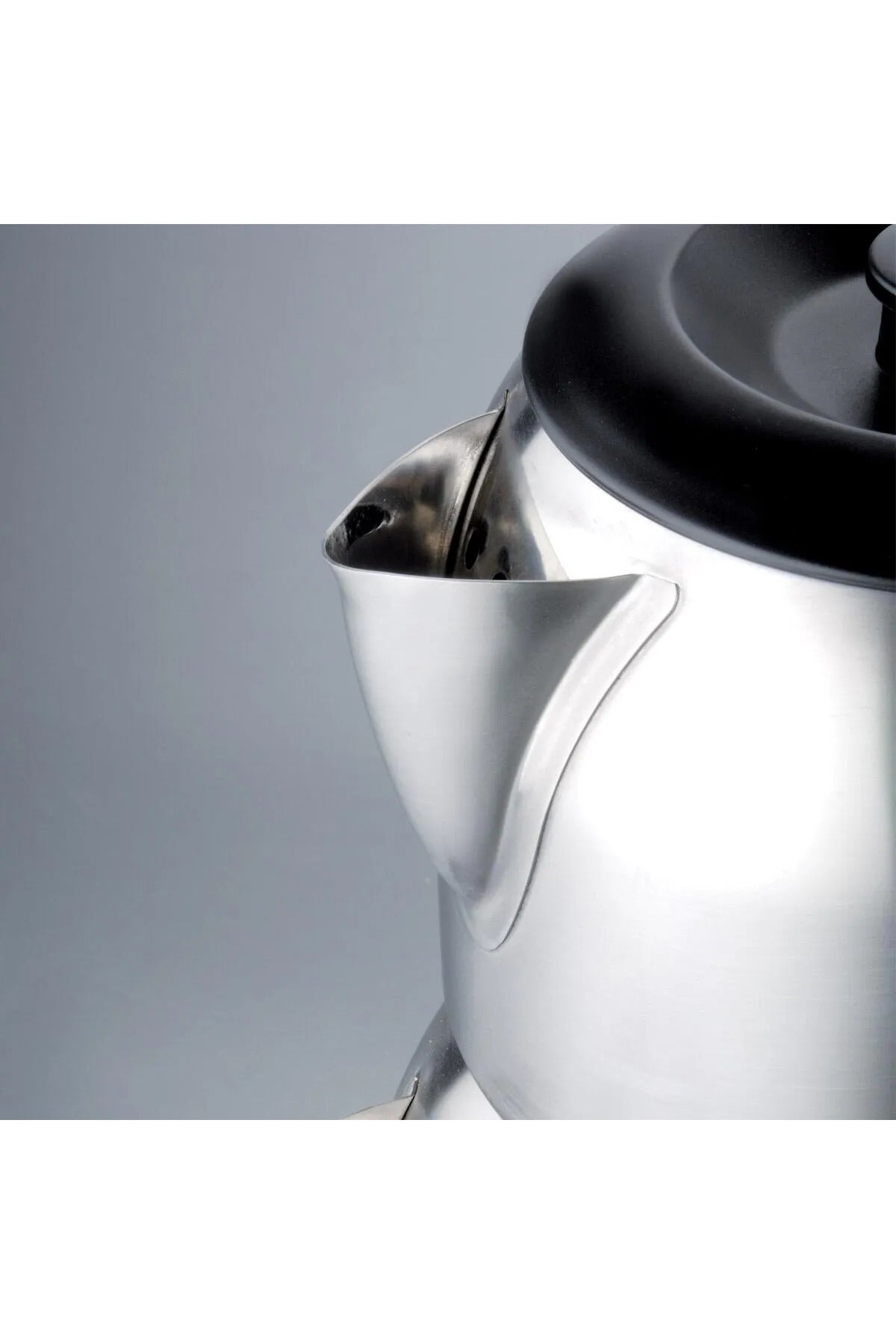 KORKMAZ Demkolik inox Black Electric Kettle 1.8 lt A359 - MALLTURK