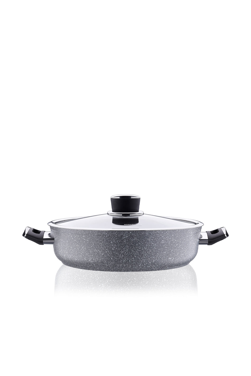 KORKMAZ Palma Shallow Pot