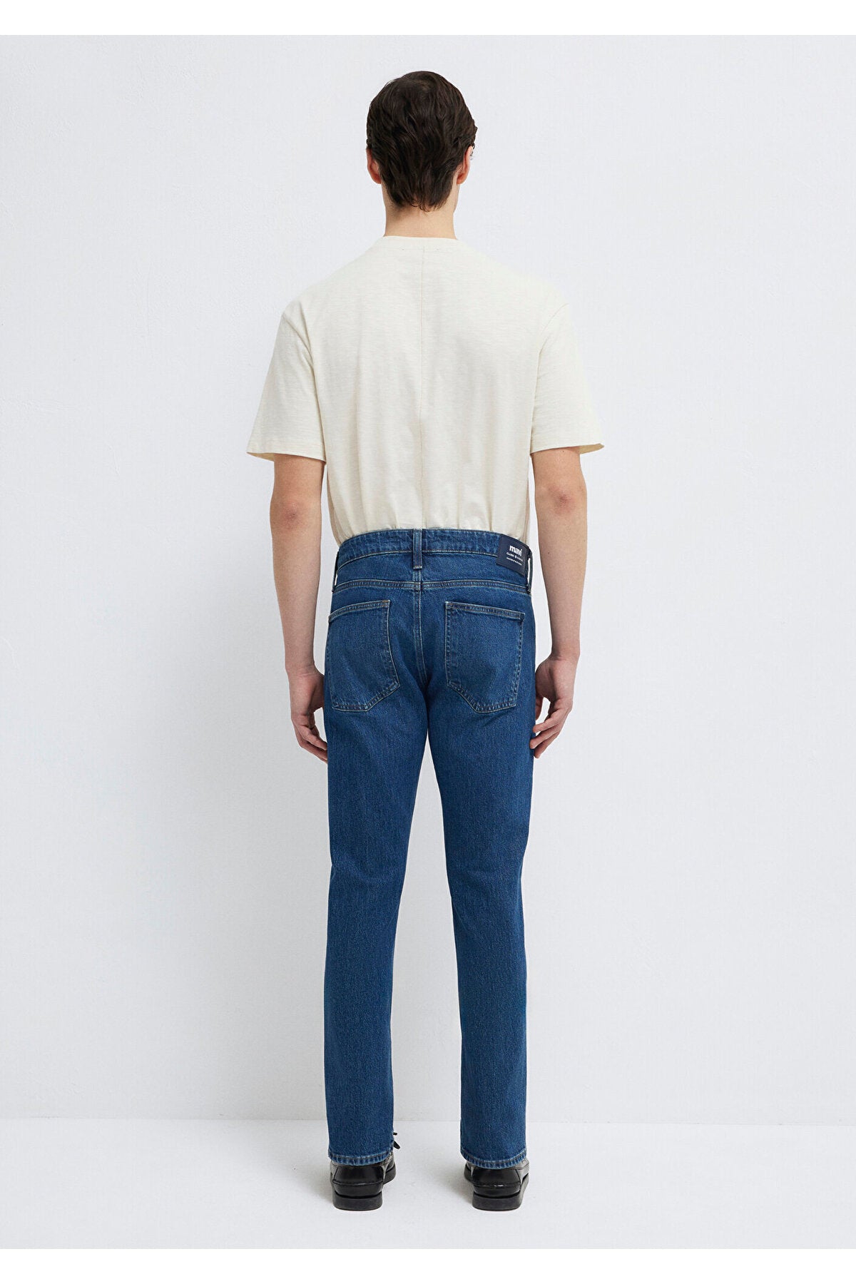 Classic Denim Dark Jeans in Mavi 0042290387 - MALLTURK