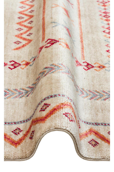 Eko Hali ZARA ZR 20 LIHGT MULTY Authentic Patterned Special Non-Shedding and Easy-to-Clean Tencel - MALLTURK