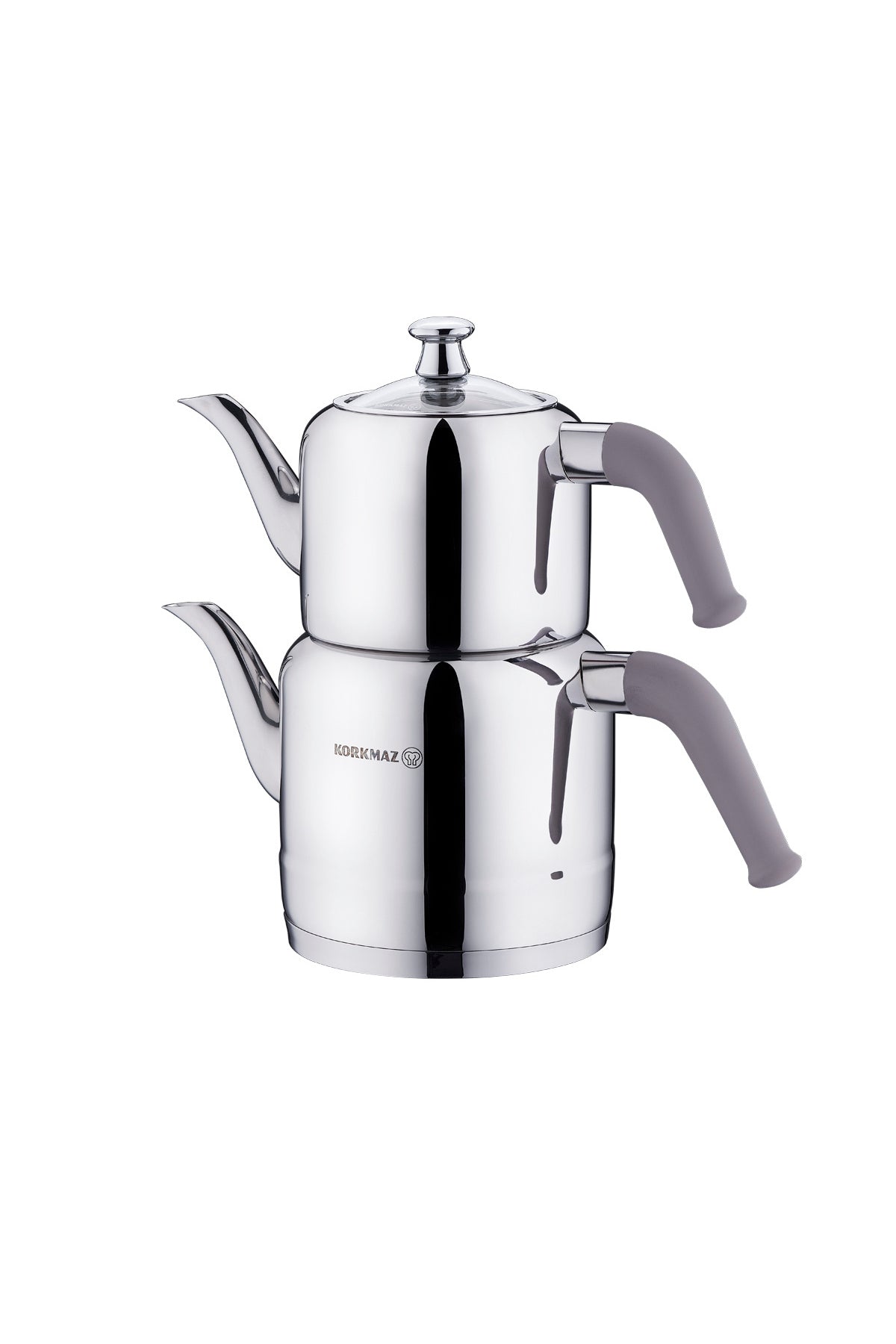 KORKMAZ Riva Beige Teapot Set 1.9 lt A189-02 - MALLTURK