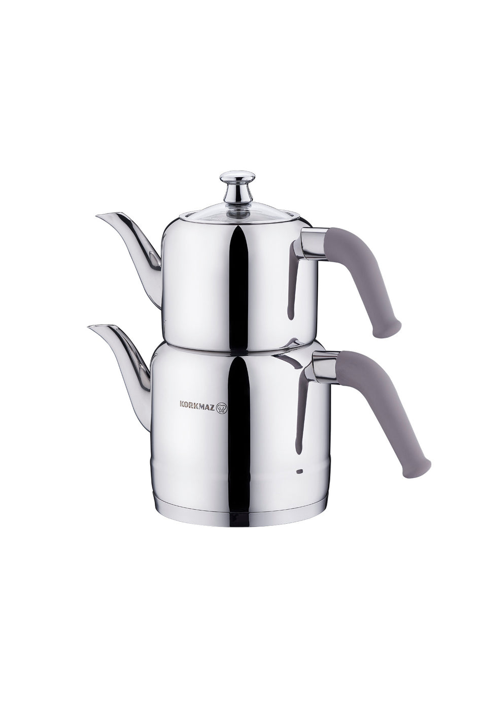 KORKMAZ Riva Beige Teapot Set 1.9 lt A189-02 - MALLTURK