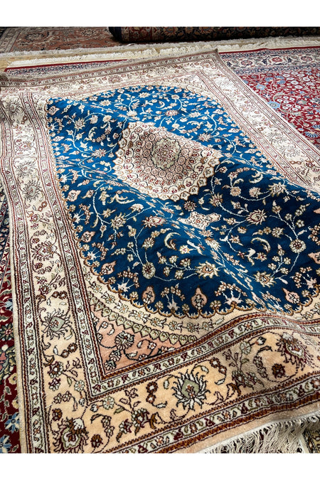 RD RAMAZAN DAG Hand Rug Art Hand-Woven Chinese Silk Rug 1.90x1.20 - MALLTURK