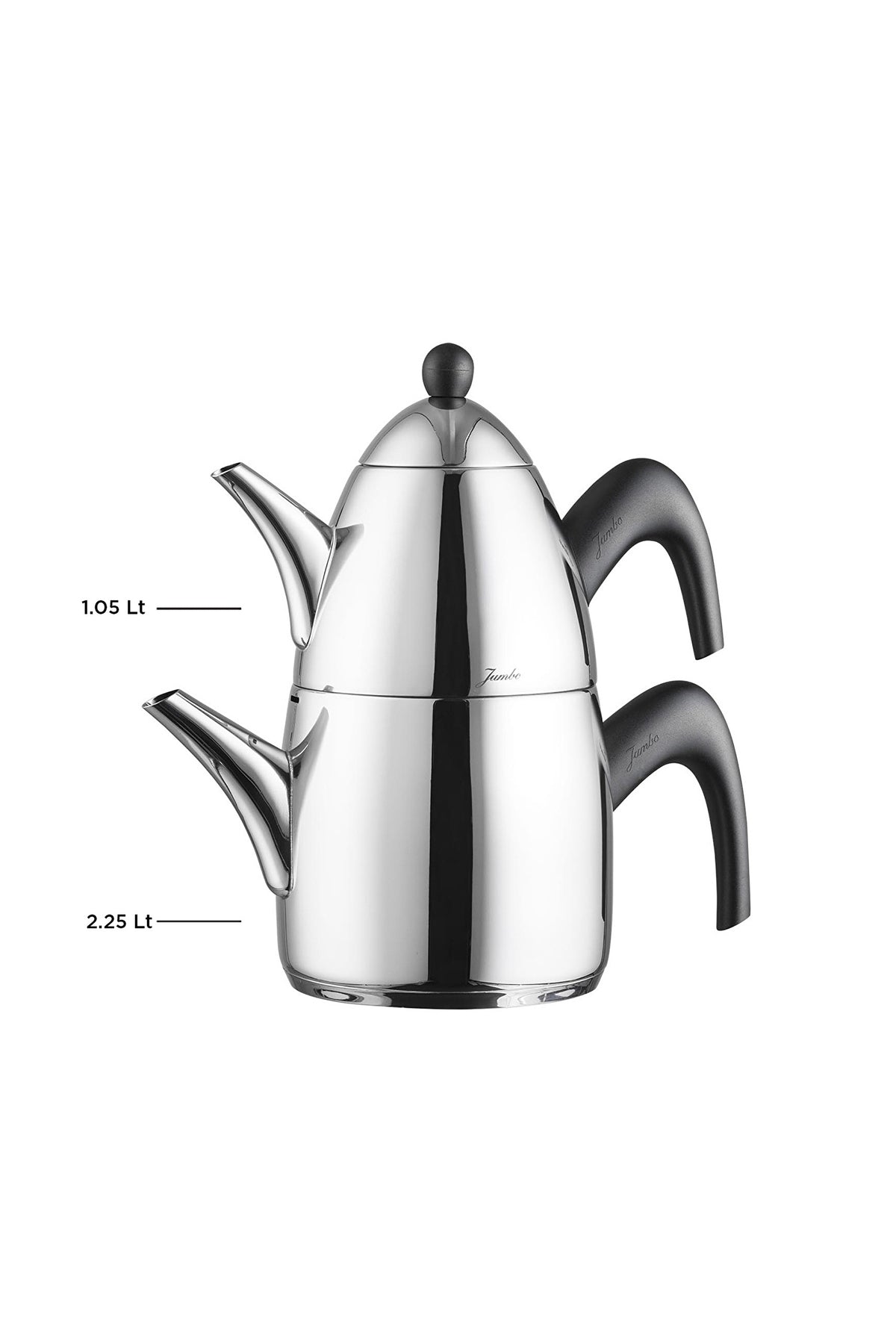 Jumbo 6500 Black induction Base Kettle - MALLTURK