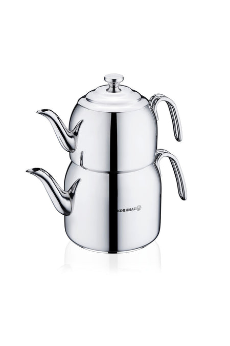 KORKMAZ Droppa Mega Teapot Set 3.5 lt A058 - MALLTURK