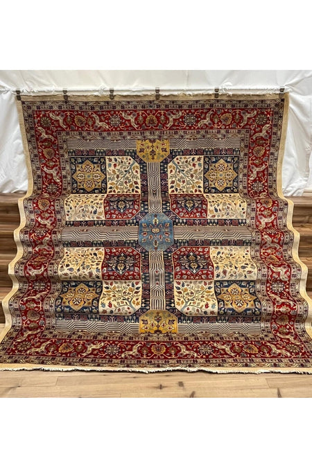 SIRVAN Rug Hand-Woven AFGAN Rug - 304 x 249 - MALLTURK
