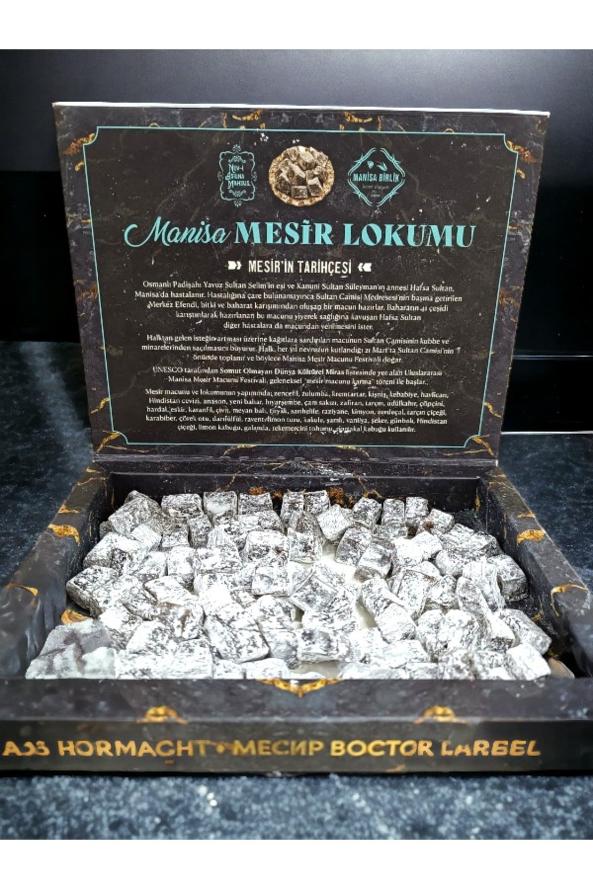 MANISA birlik mesir Turkish Delight 300 g 2 li set - MALLTURK