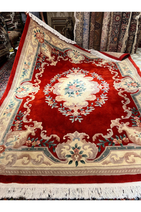 RD RAMAZAN DAG Hand Rug Art Hand-Woven Embossed Chinese Rug Premium Quality Size 310x246