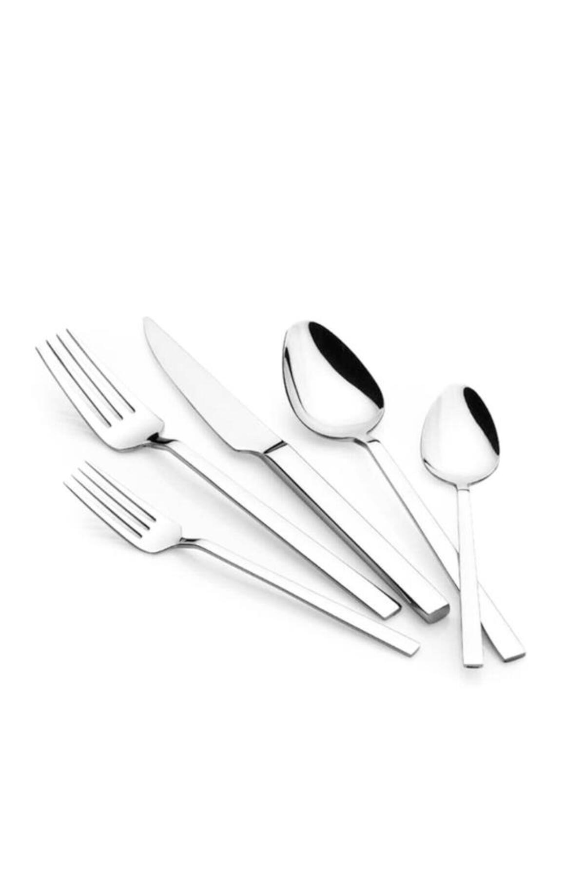 KORKMAZ 84 Piece a2413 veneta Flatware Set - MALLTURK