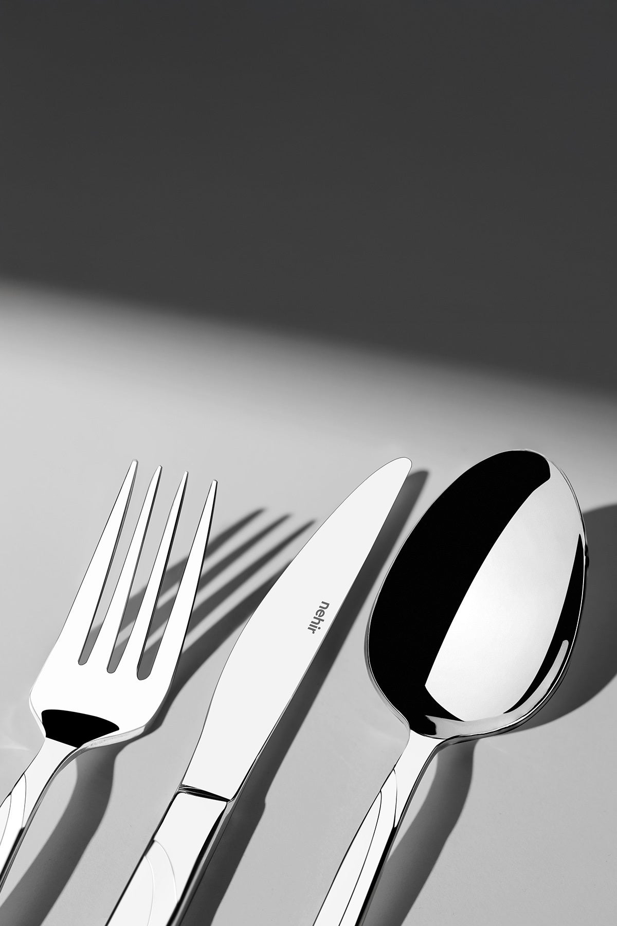Nehir fiesta Plain 12 Place Setting 72 Piece Boxed Flatware Set - MALLTURK