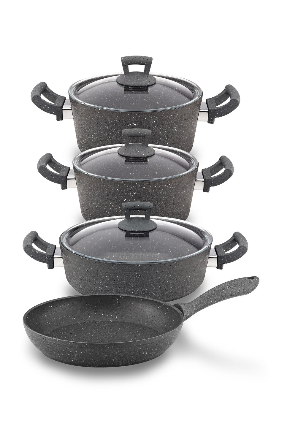 Hascevher Germanitium 7 Pcs Granite Set - MALLTURK