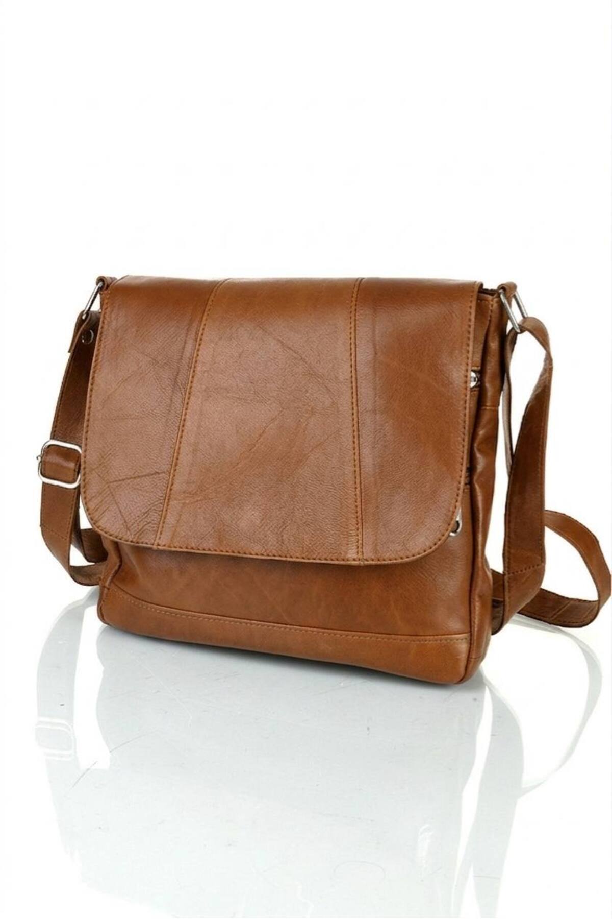 Fubileather Genuine Leather Mini Crossman Unisex Crossbody Bag
