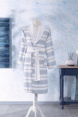 Ozdilek Carol Shawl Collar Peshtemal Bathrobe - MALLTURK