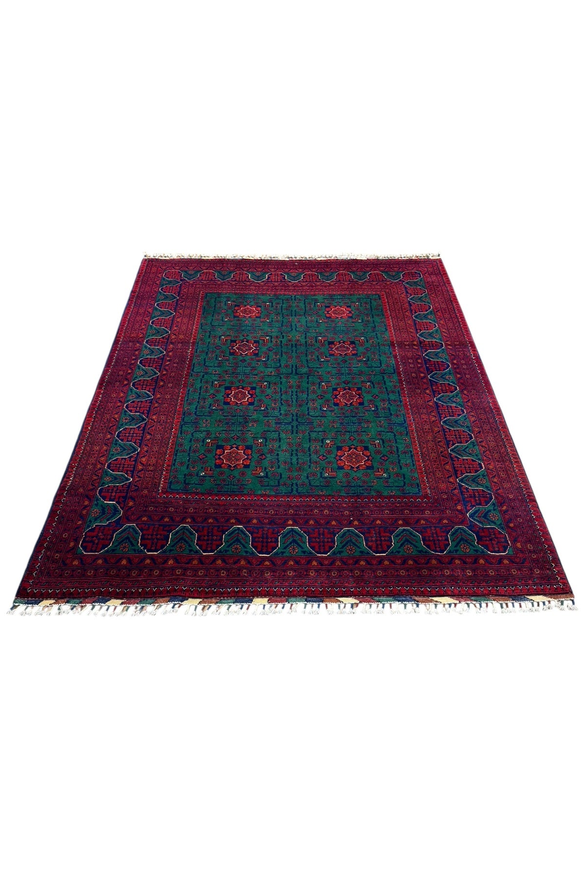 HSD COLLECTION Hand-Woven Afghan BILICIK Rug 3.10 METREKARE 155 x 200