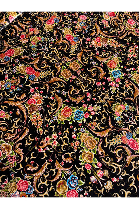 Rustikev Iranian Silk Rug