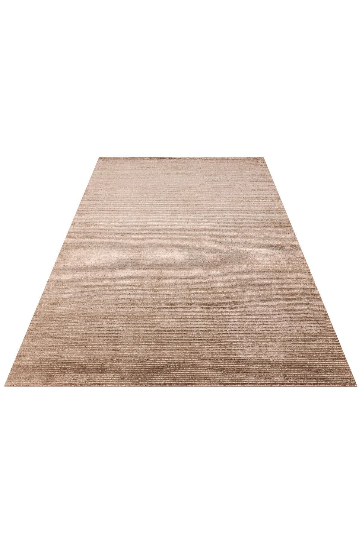Vog Hali Siena Anthracite is a living room rug meticulously crafted using hand-weaving techniques, made from a natural bamboo and wool blend. - MALLTURK