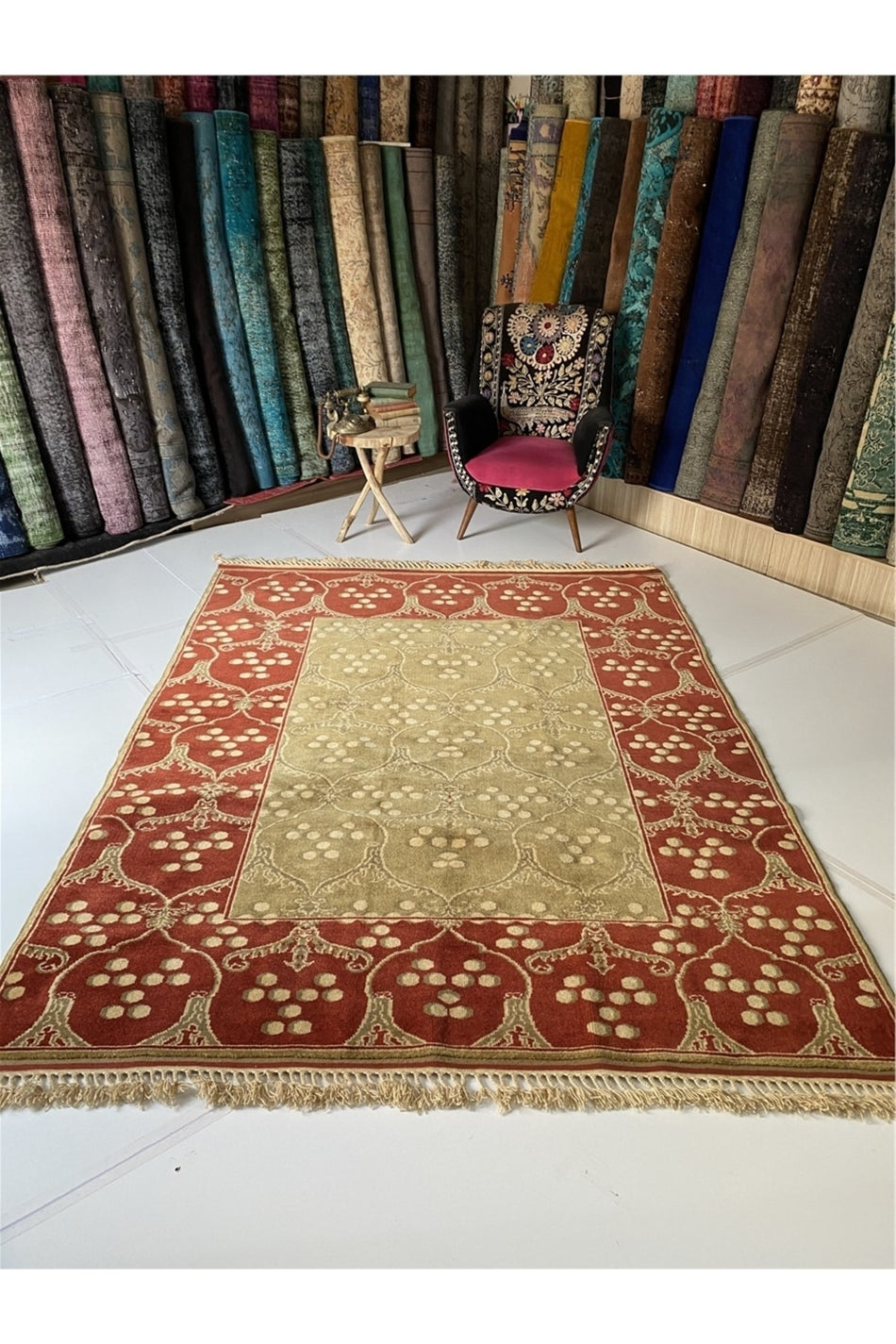 Sirvan Handwoven Antique Yoruk Carpet - MALLTURK