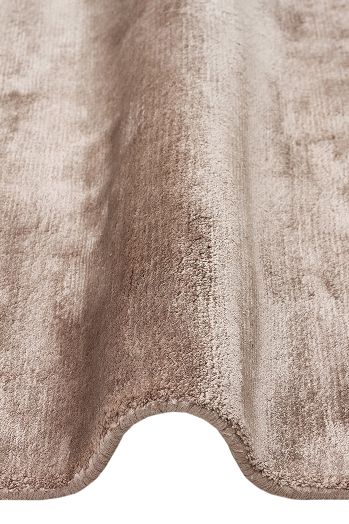 Vog Hali Alure Brown Handwoven Pure Bamboo Rug Luxury Soft Minimalist Modern Living Room and Lounge Rug - MALLTURK