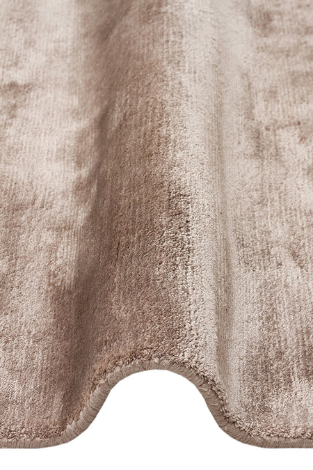 Vog Hali Alure Brown Handwoven Pure Bamboo Rug Luxury Soft Minimalist Modern Living Room and Lounge Rug - MALLTURK