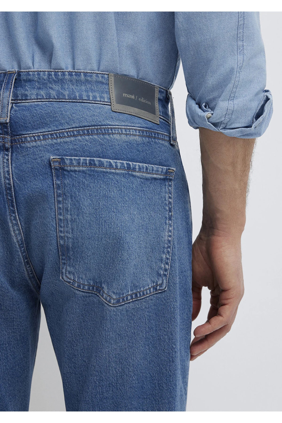 Marcus Edition Vintage indigo Mavi Jeans 0035191281 - MALLTURK