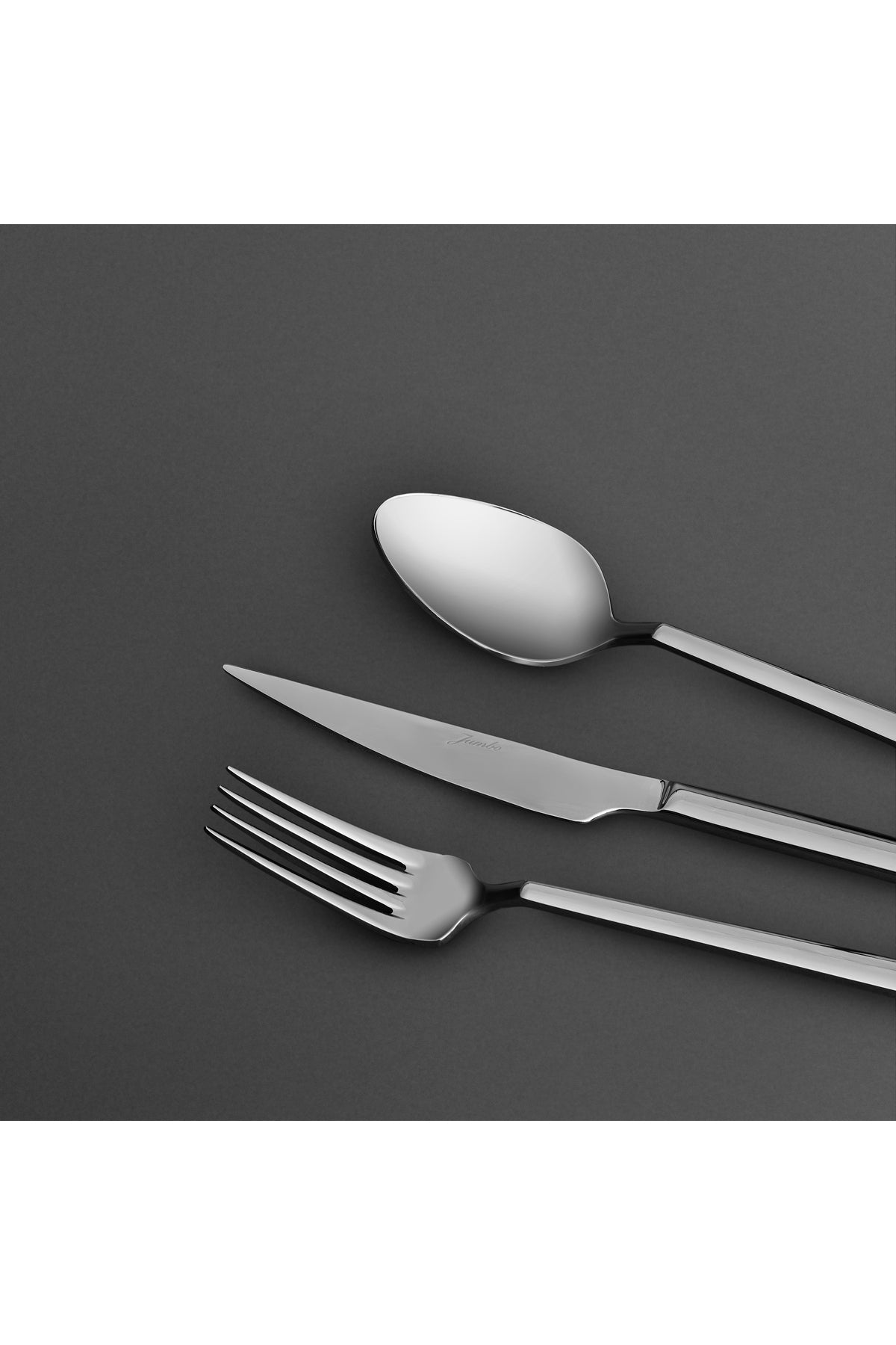 Jumbo 1800 18 Piece 6 Place Setting Flatware Set - MALLTURK