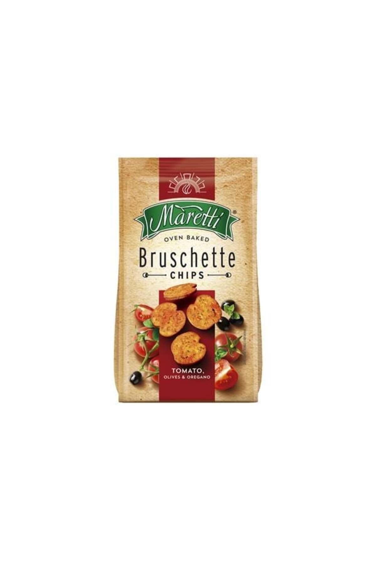 Maretti bruschette Tomato Bread Chips 70 g - MALLTURK