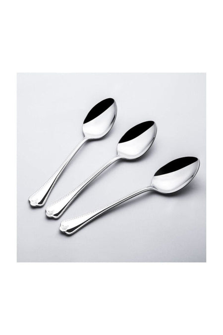 Nehir fulya 12 Piece Plain Dinner Spoon - MALLTURK