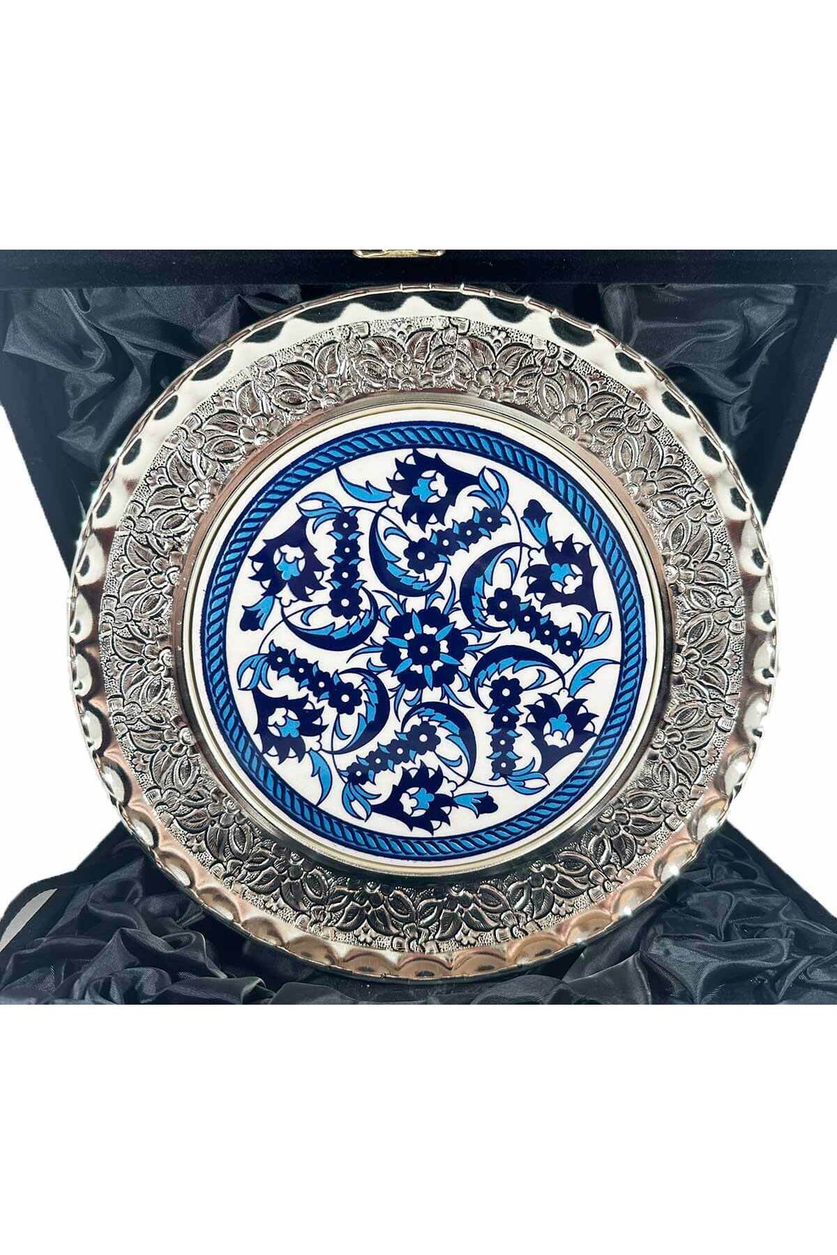 Cini Evi New Job Home Gift Silver Plate 25cm - MALLTURK