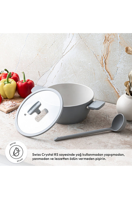 Emsan Swiss Cyrstal RS Stock Pot - MALLTURK