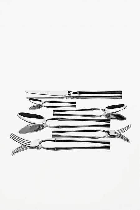 Nehir marbella Plain 6 Place Setting 36 Piece Boxed Flatware Set - MALLTURK